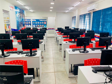 sala de aula da Unidade IFP  Taguatinga