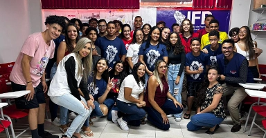 computadores na sala de aula IFP Planaltina - GO